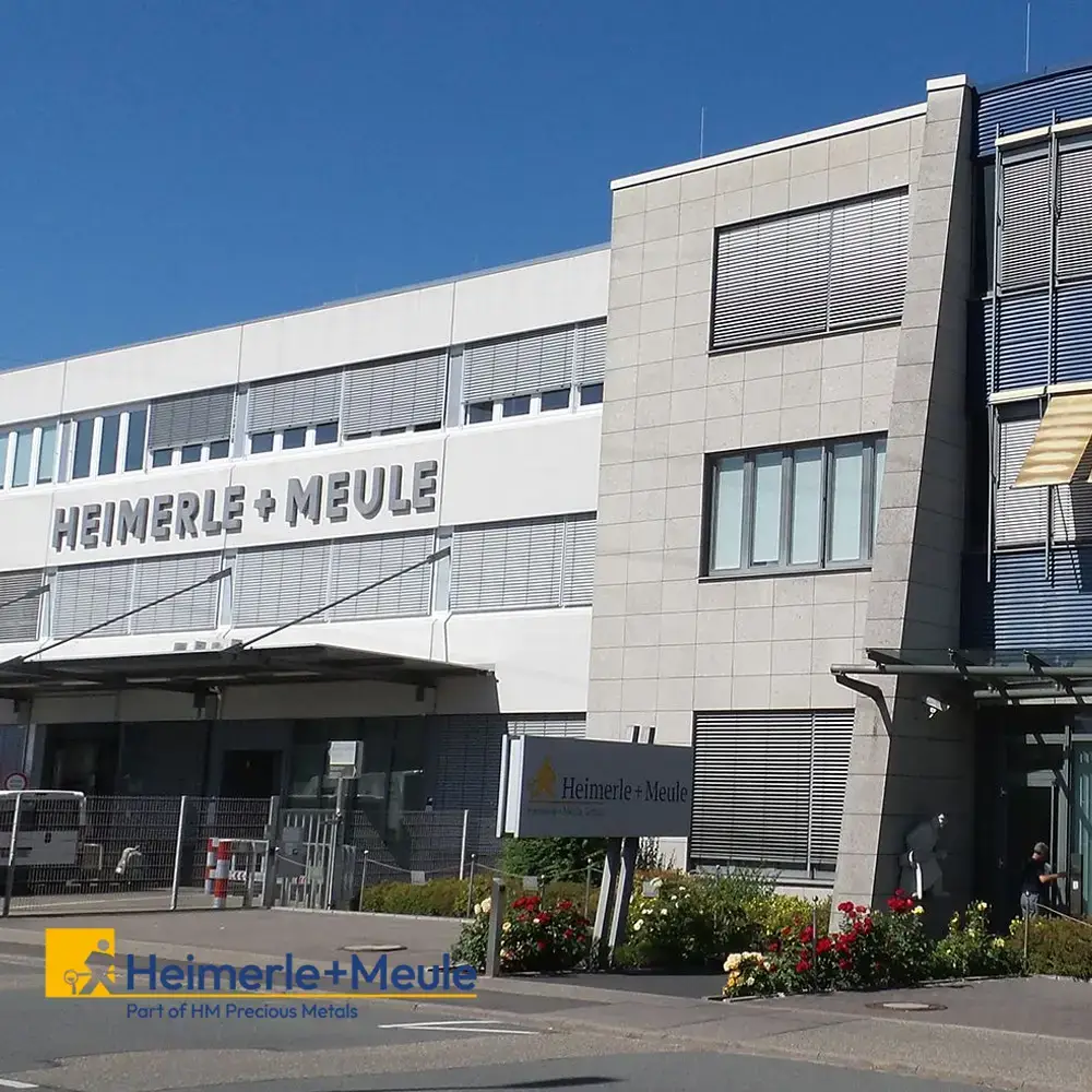 Firmengebäude der Heimerle + Meule GmbH, Scheideanstalt und Edelmetallverarbeiter