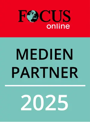 Focus Online Medienpartner 2025 Auszeichnung