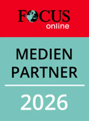 Focus Online Medienpartner 2026 Auszeichnung